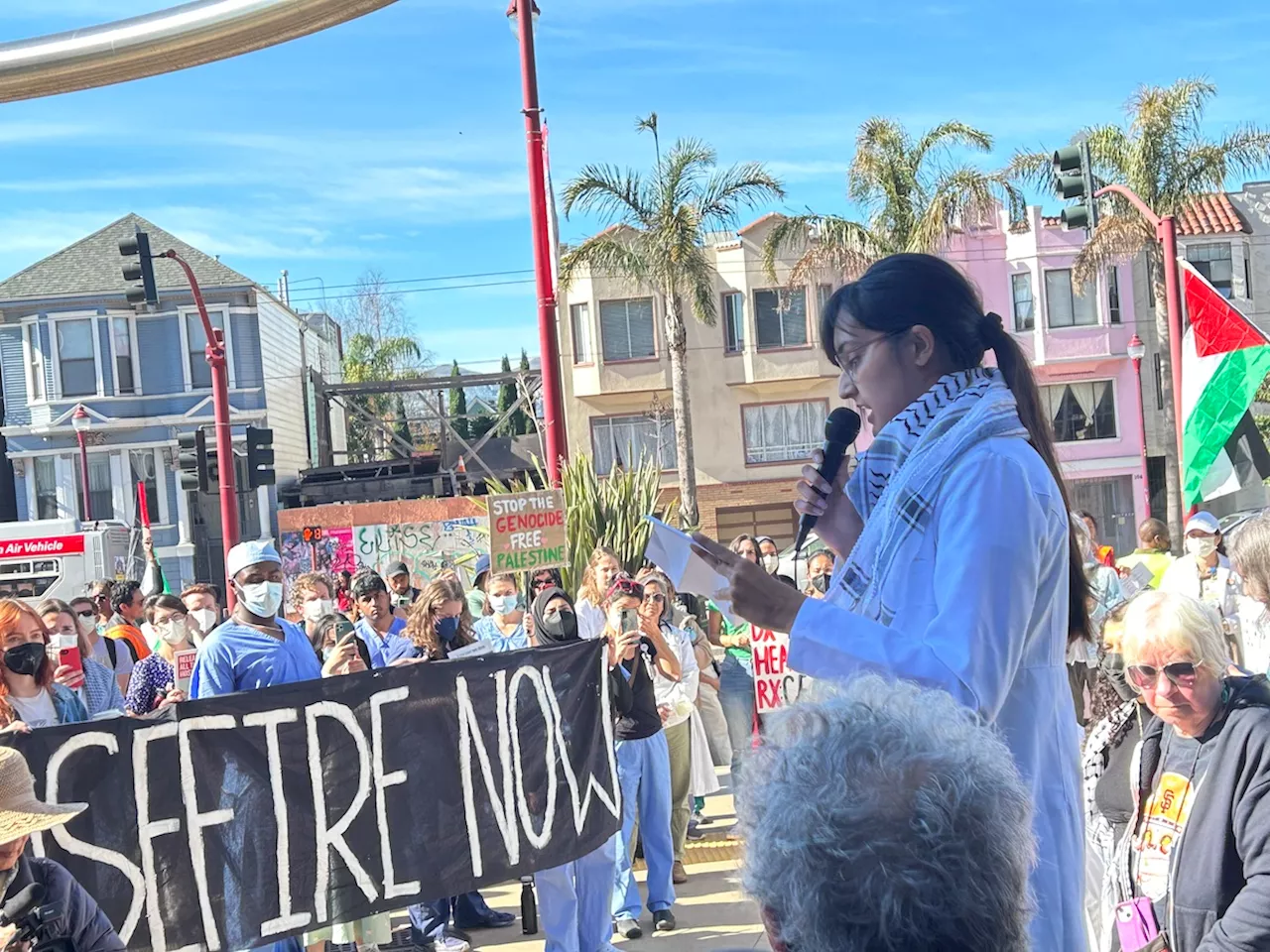 SF doctors, nurses denounce Gaza siege as public health crisis