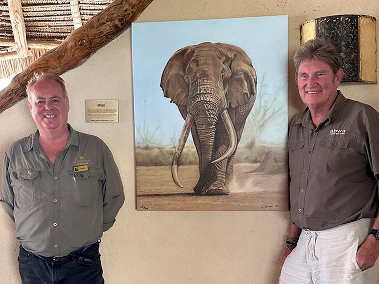 Shropshire artist has his animal creations displayed in Kenyan safari lodge