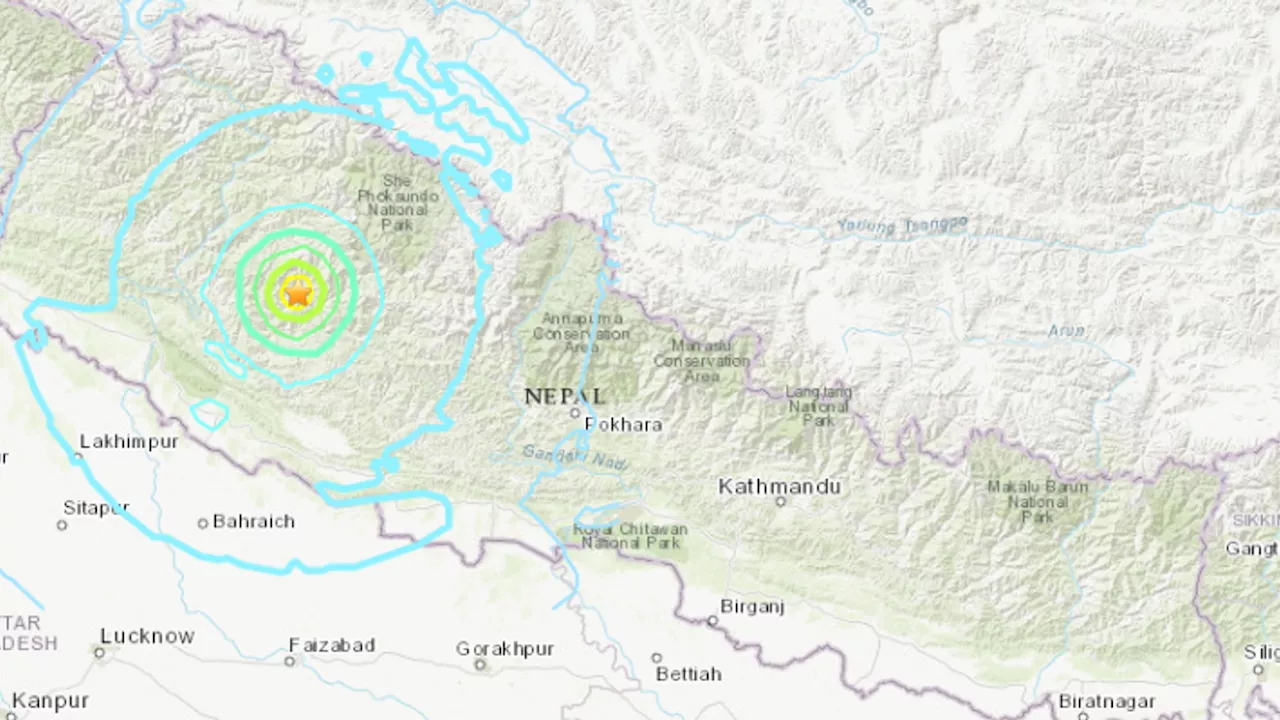 Earthquake in Nepal kills at least 54 people - with more deaths expected to be confirmed