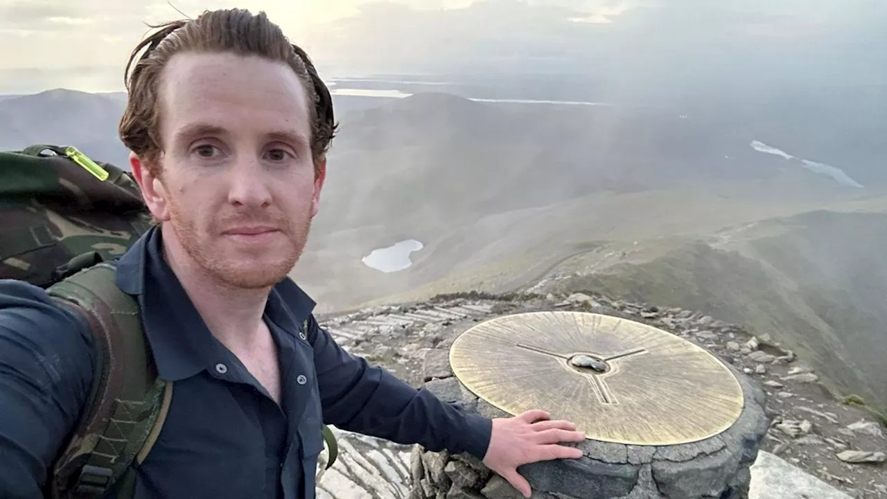 Firefighter sets new world record for most ascents of Wales's tallest mountain in 48 hours