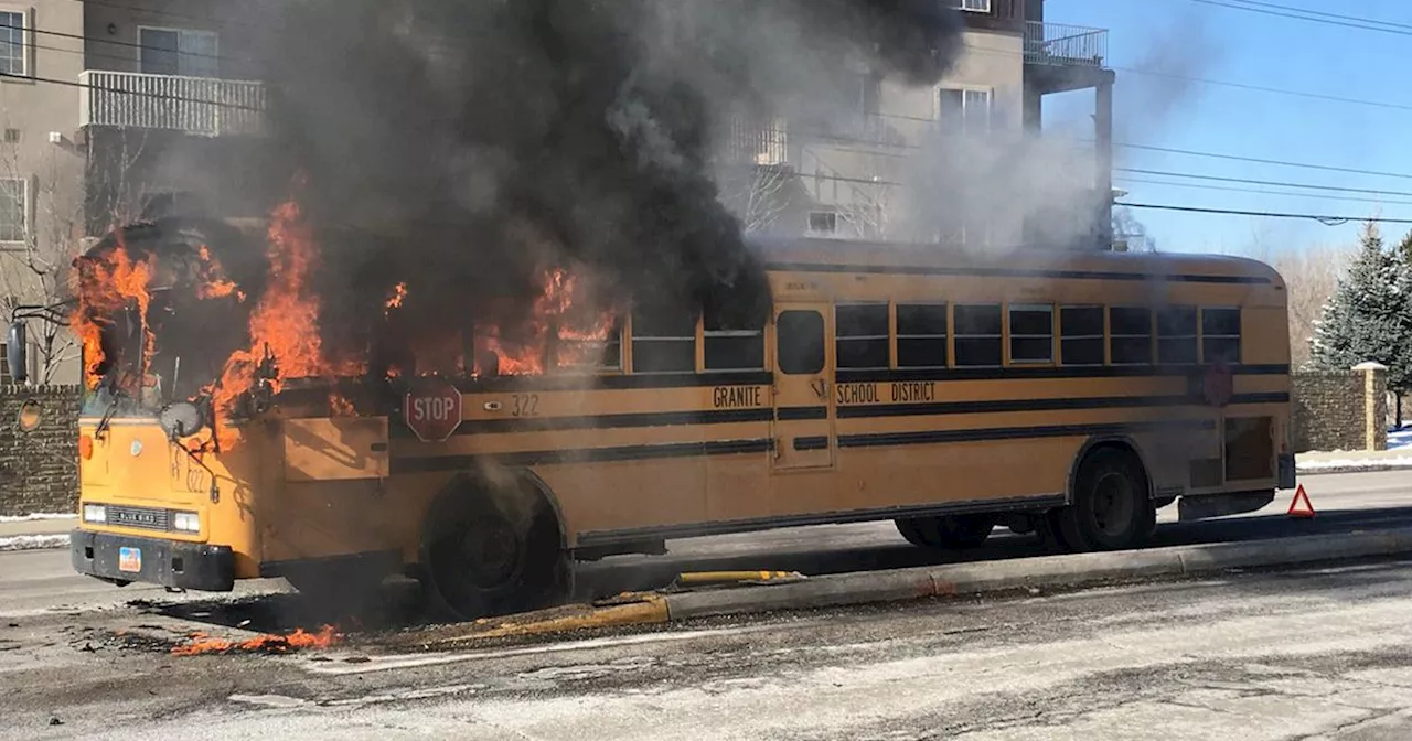 Utah school bus driver accused of lighting school buses on fire — once with kids on board