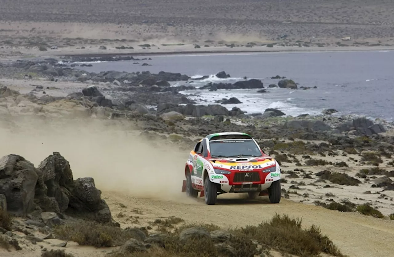 Mitsubishi auch bei der Dakar 2010