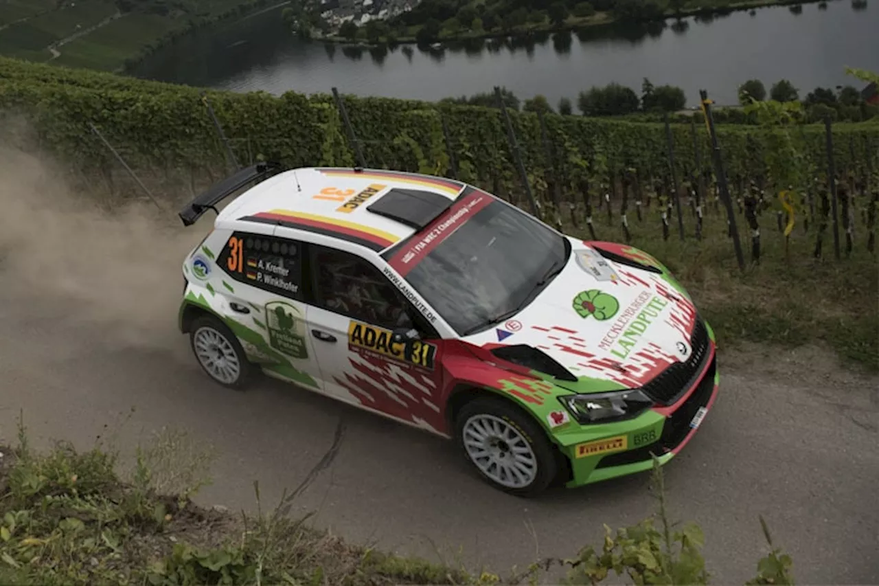 Rallye Deutschland: Armin Kremer auf Rang drei zurück