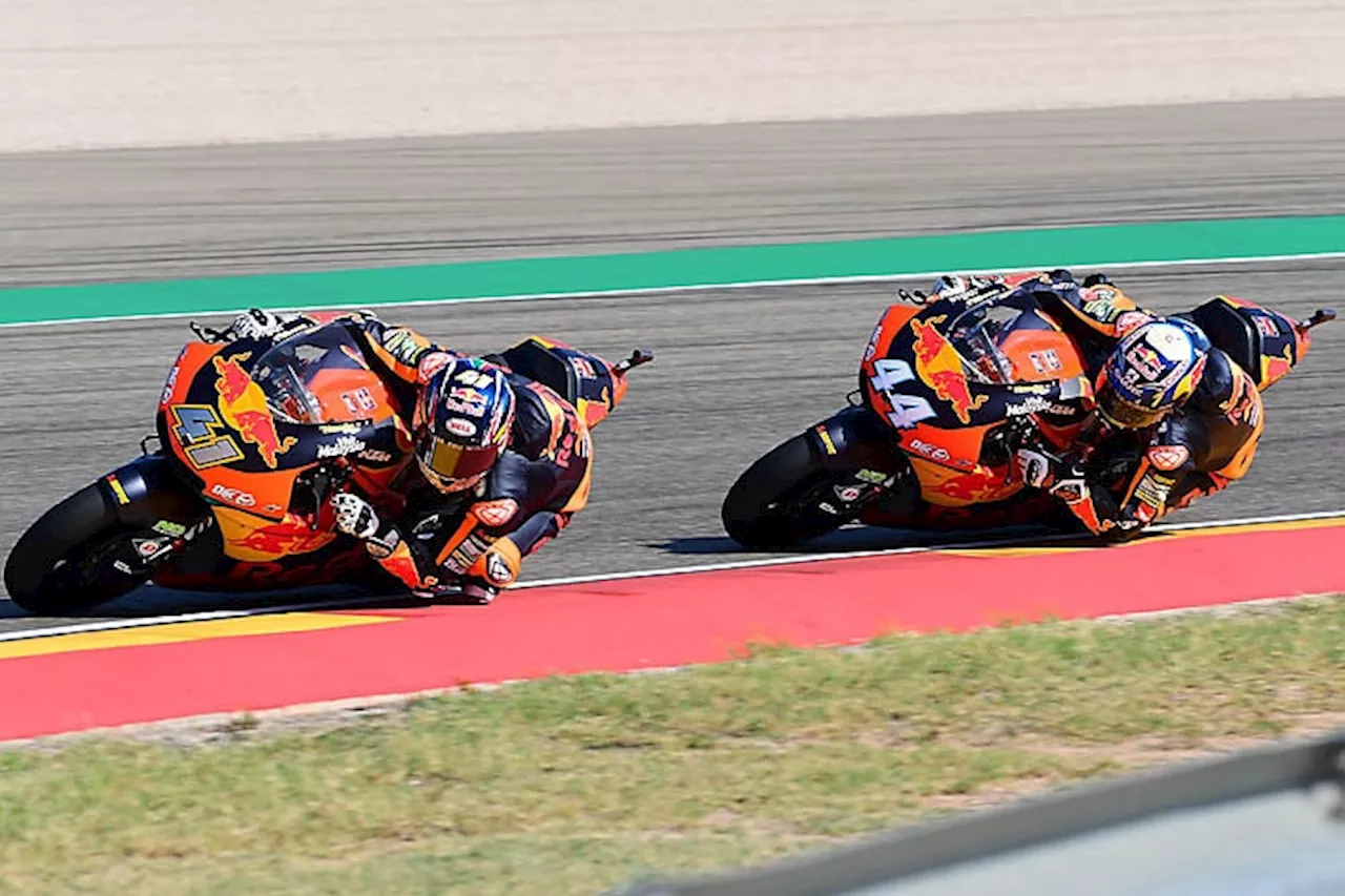 Red Bull KTM Ajo: Gute Testtage in Aragón