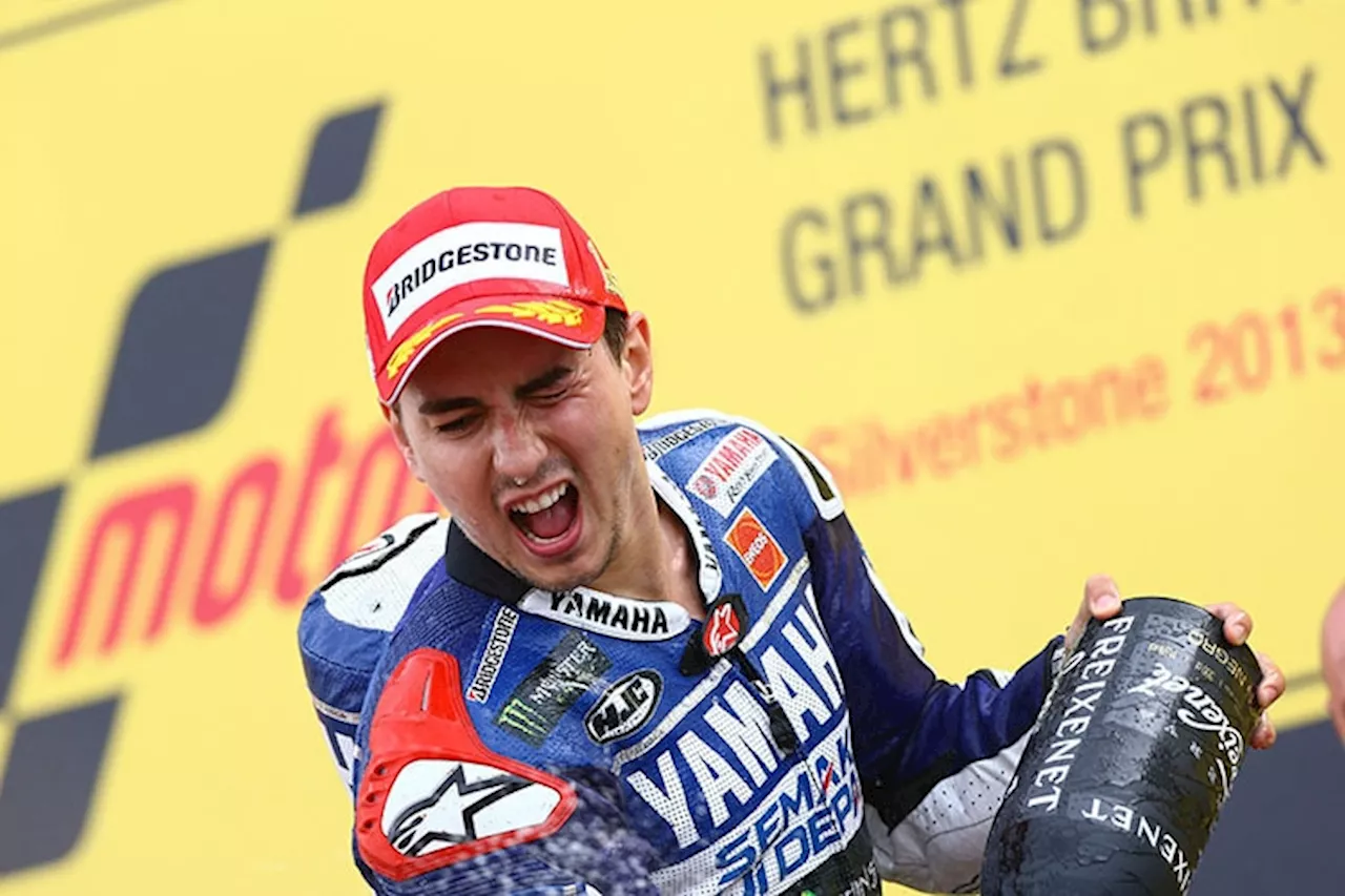 Silverstone-GP: Statistik spricht für Jorge Lorenzo