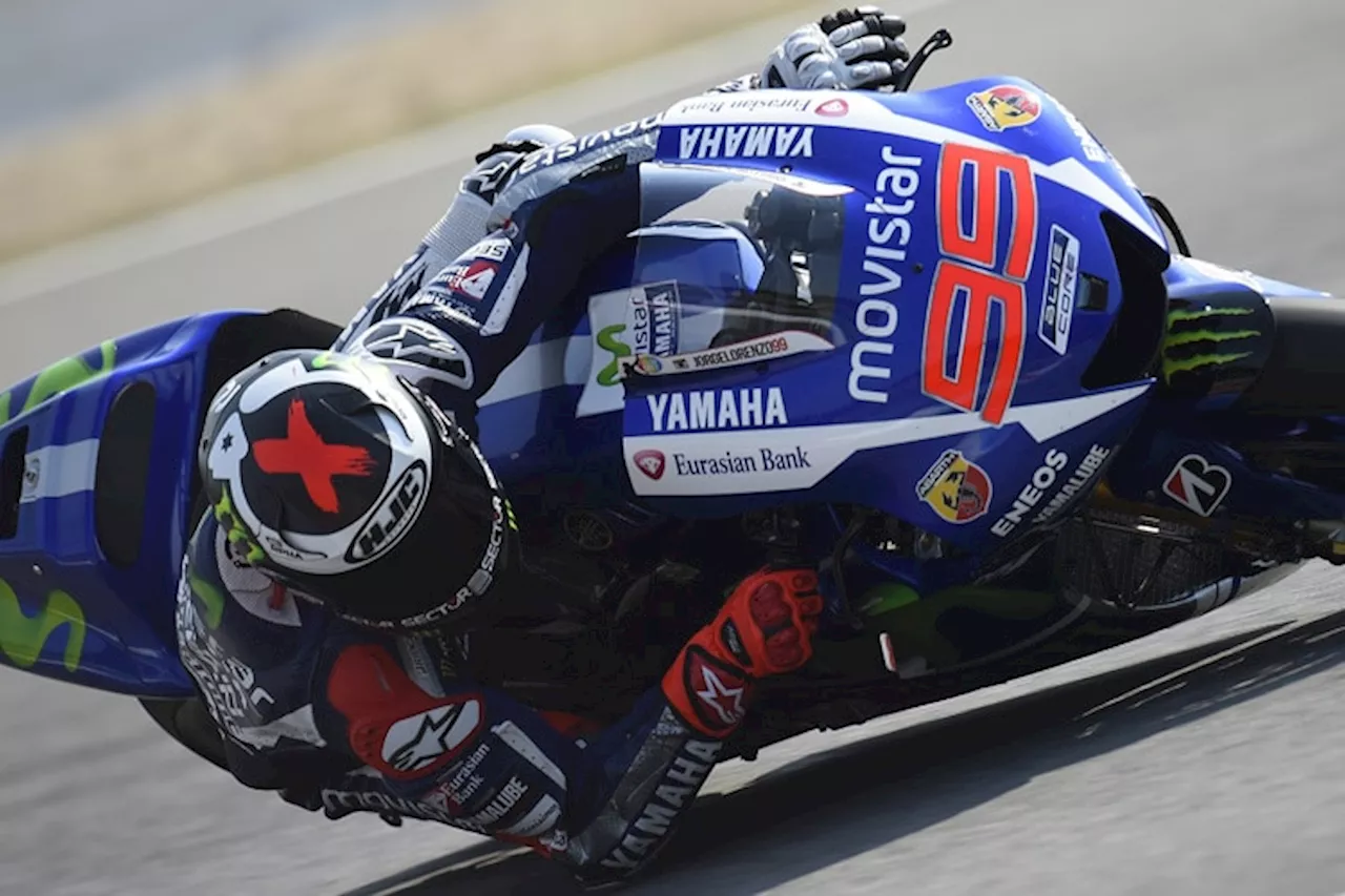 Trotz Brünn-Bestzeit: Jorge Lorenzo (Yamaha) schimpft