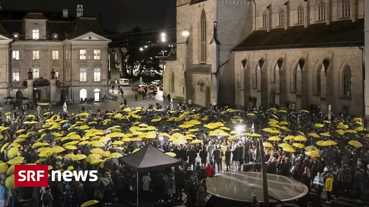 Zwei Kundgebungen in Zürich - Gegensätzliche Nahost-Demos bleiben friedlich