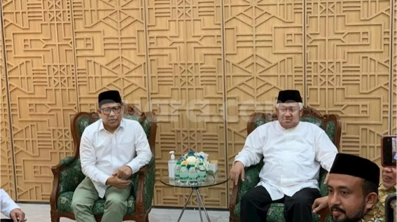 Eks Ketum Muhammadiyah Din Syamsuddin Sambangi Markas PKB, Cak Imin: Kita Harap Bantu Kemenangan AMIN