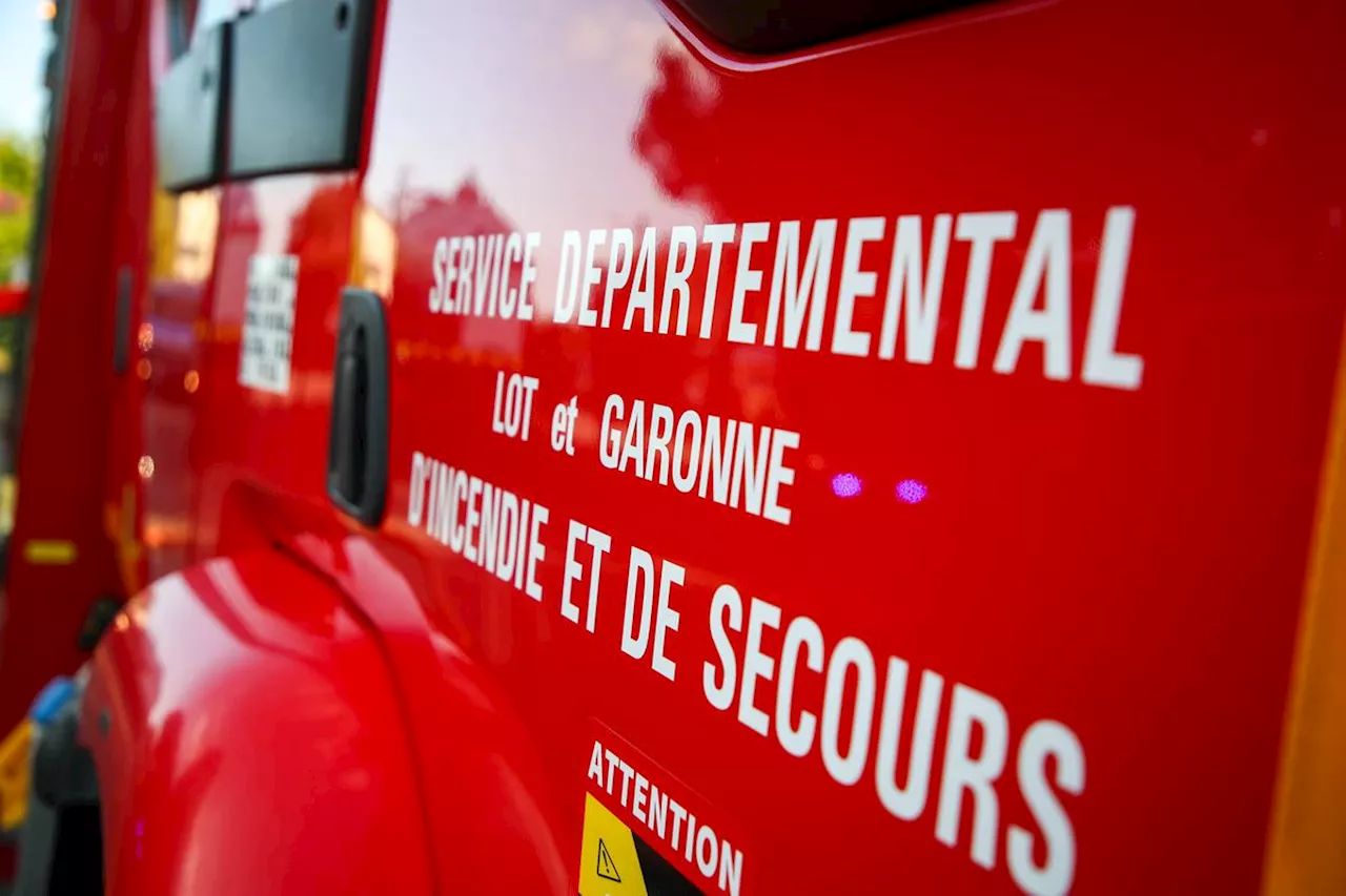 Marmande : les soldats du feu éteignent un feu dans un atelier de 250 m²