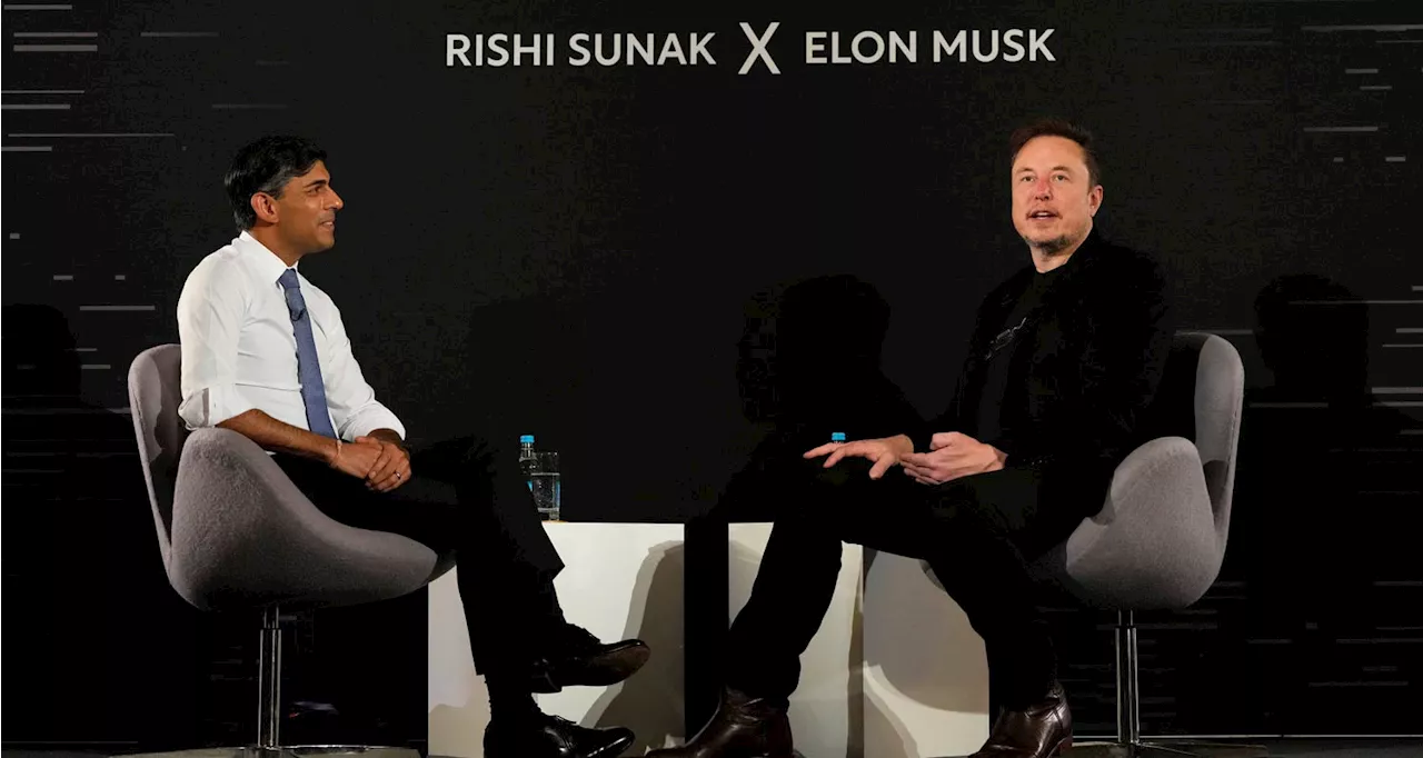 Musk, Sunak chat China, killer robots and the meaning of life