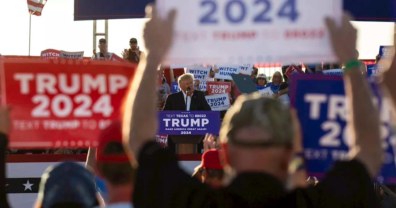 Acquitted Paxton ‘went through hell,’ Trump says in Houston campaign stop