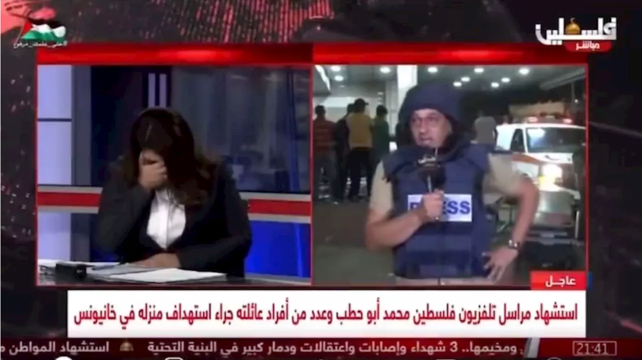 ‘We Can’t Bear This Anymore’: Gaza Journalist Salman Al Bashir Breaks Down on Air