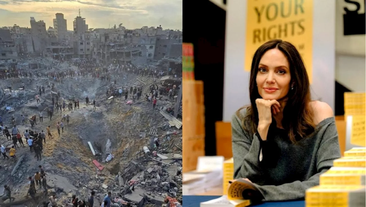 Serang Kem Pelarian Jabalia Di Gaza, Angelina Jolie Selar Tindakan Israel