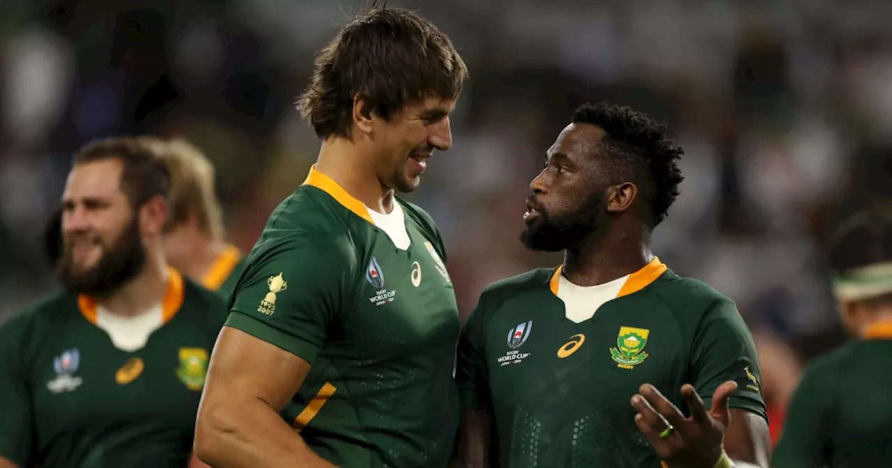 ‘Elizabedi’: Siya Kolisi teases fellow Springbok Eben Etzebeth [watch]