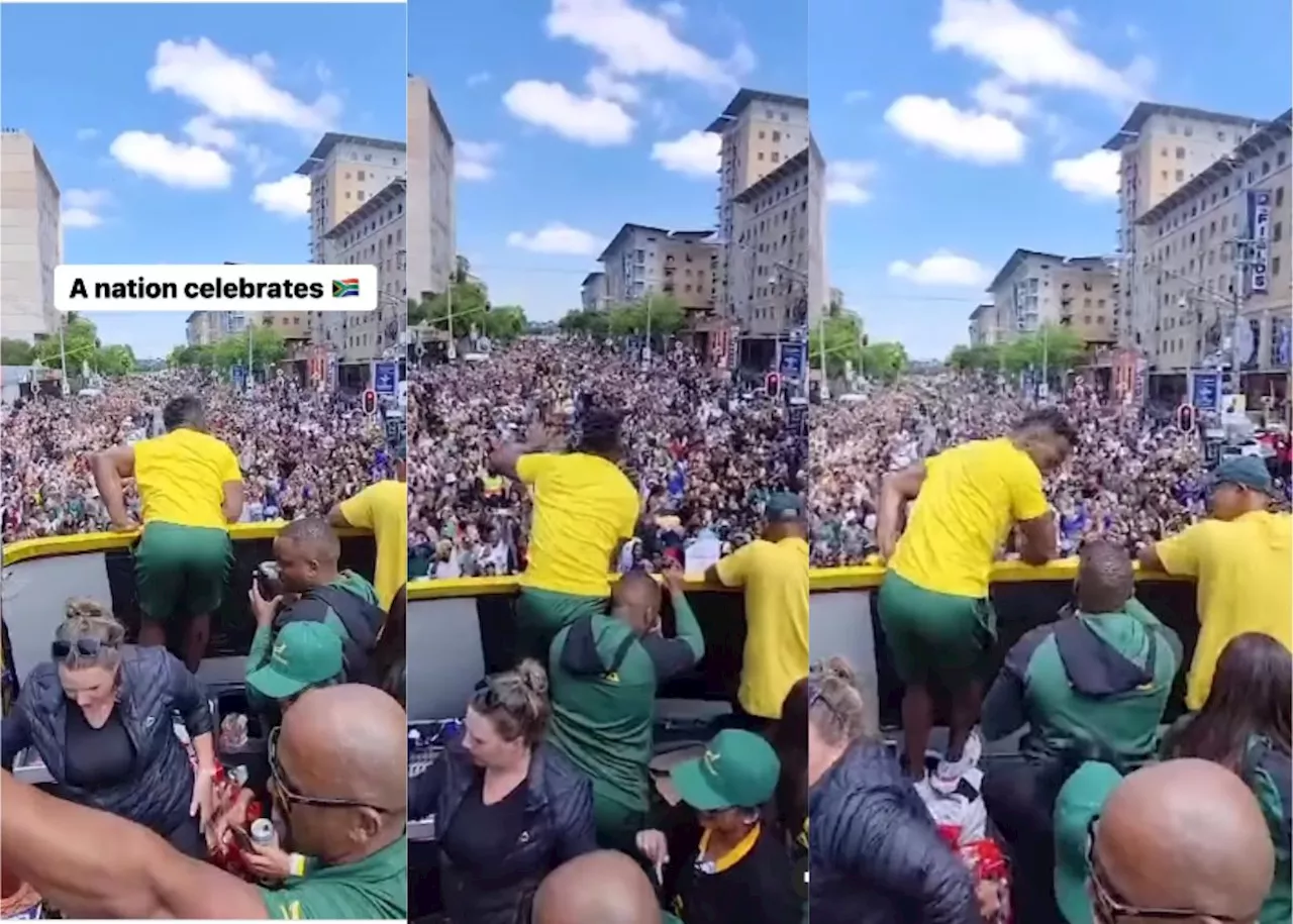 Instagram Reel: Springboks make South Africa the happiest nation in 2023 [Video]