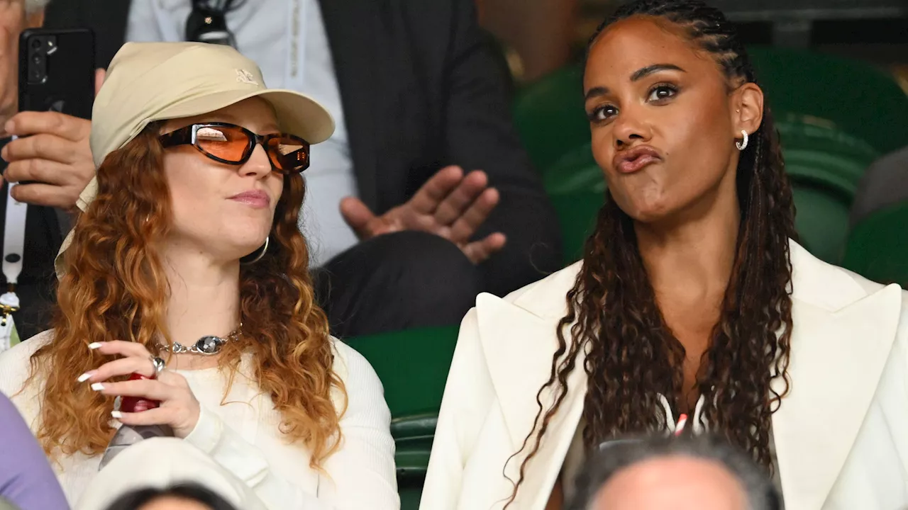 Alex Scott CONFIRMS Jess Glynne romance with a kiss days after leaving Halloween bash together...