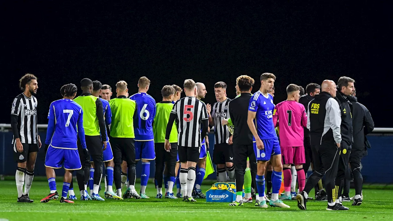 Leicester’s PL2 clash vs Newcastle ABANDONED after Foxes member of staff rushed to hospital with medical e...