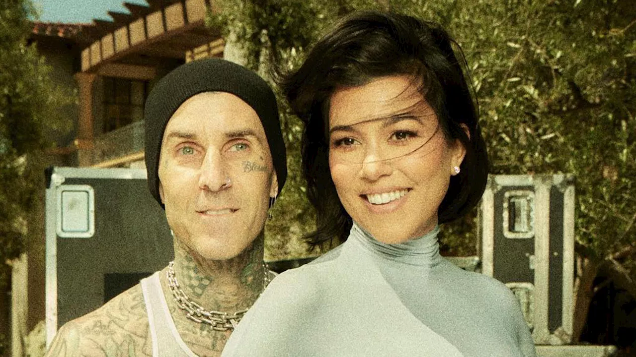 Travis Barker and Kylie Jenner spotted outside LA hospital as rumors swirl Kourtney Kardashian has...