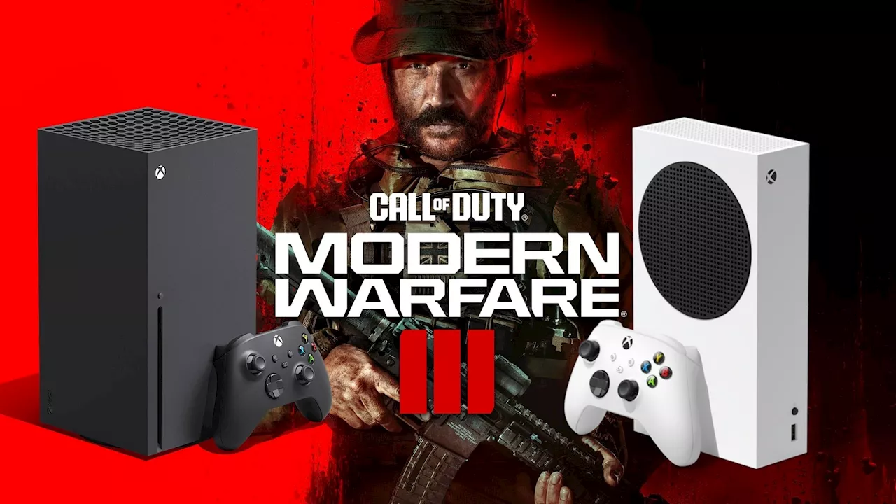 Call of Duty: Modern Warfare III dynamic background shoots onto Xbox