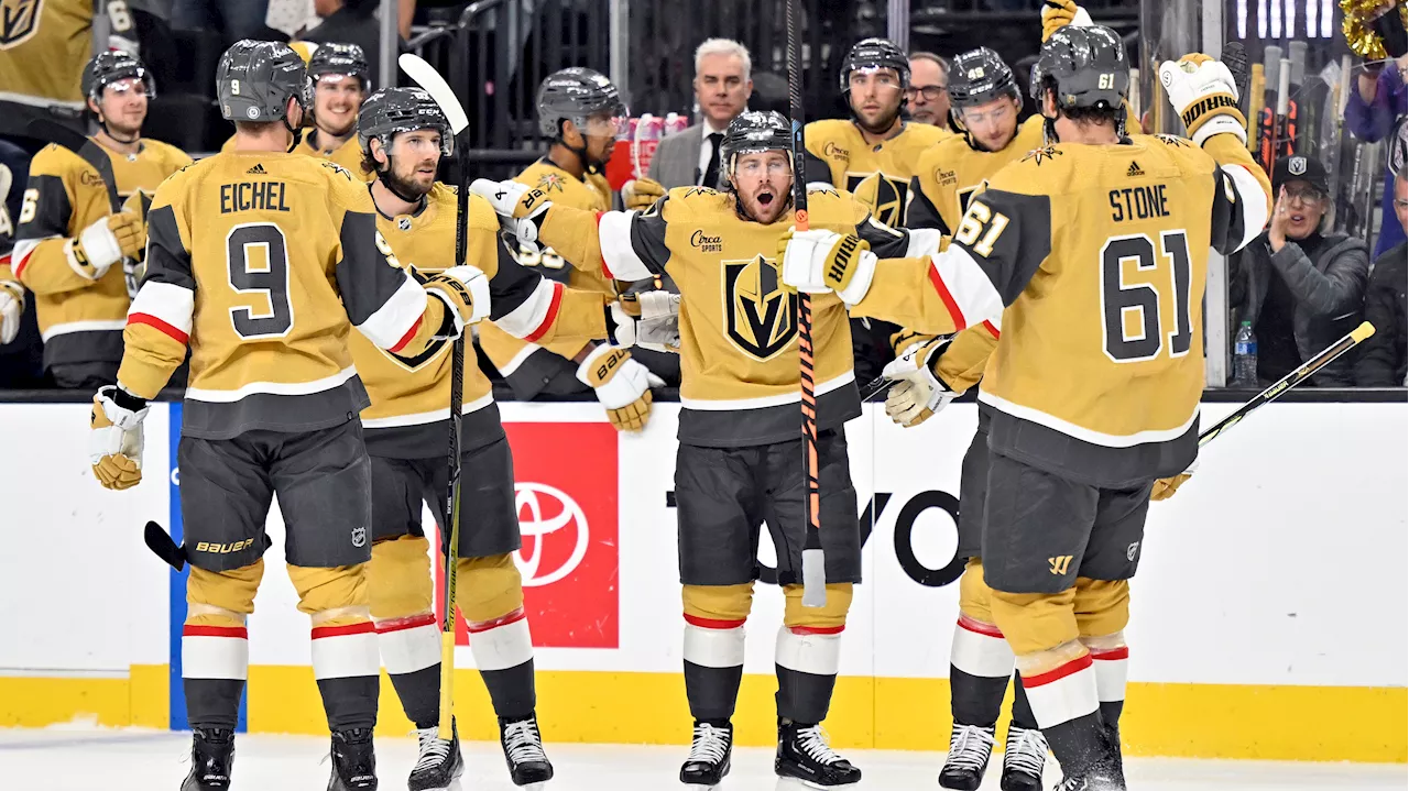 Marchessault's hat trick leads Golden Knights past Jets