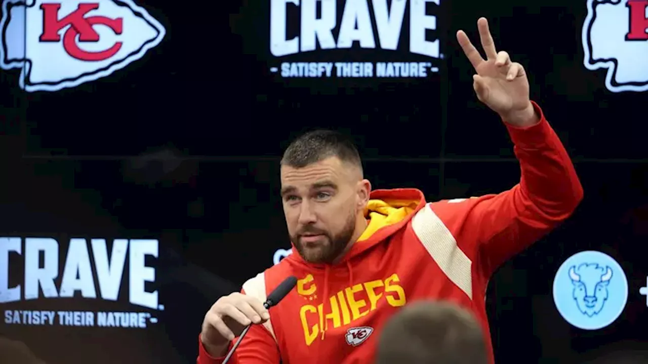 Travis Kelce niega que presencia de Taylor Swift haya mejorado su nivel