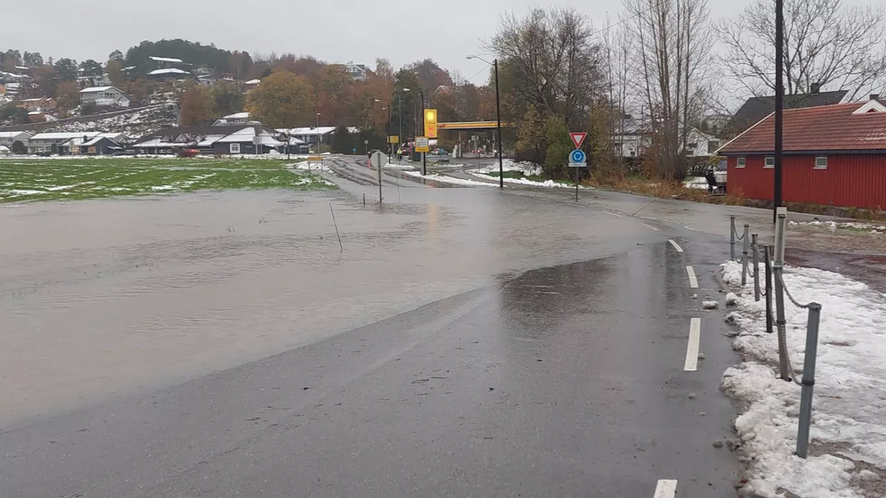 Store nedbørsmengder skaper trøbbel – og mer er i vente