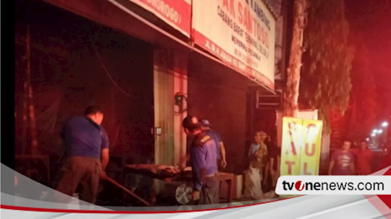 Diduga Lupa Matikan Api di Tungku, Warung Sate Gule di Ponorogo Terbakar