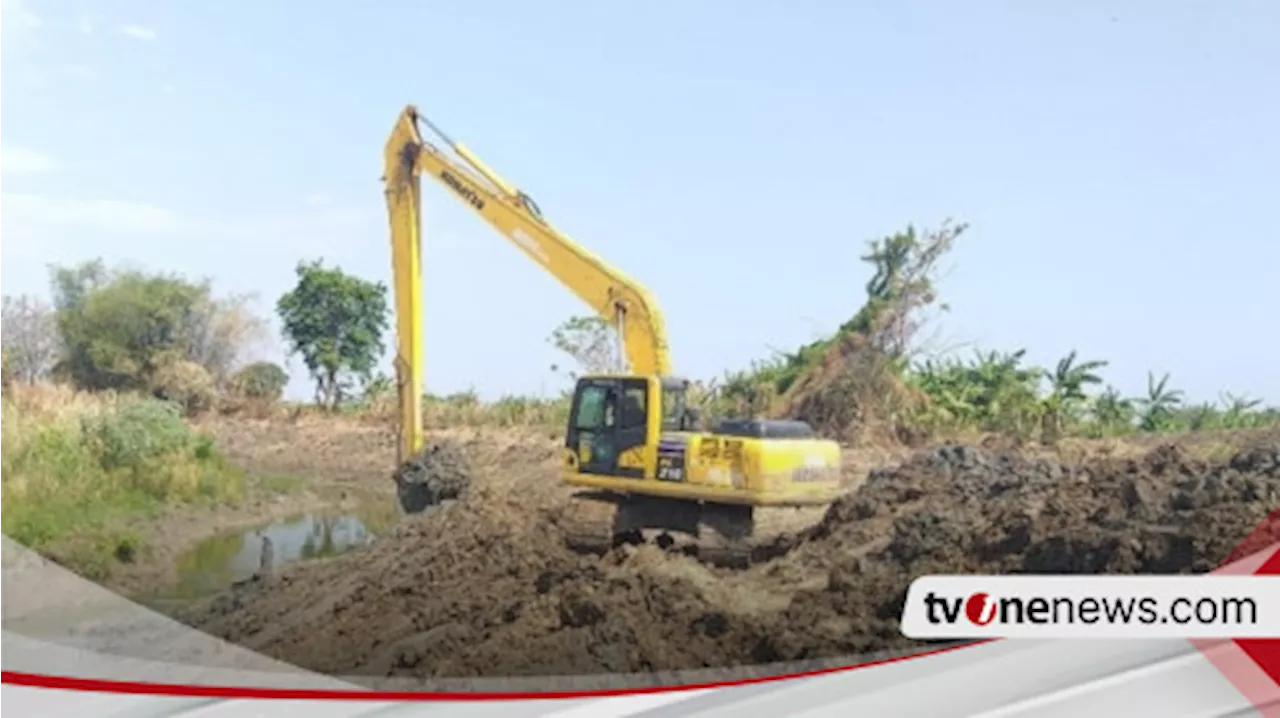 Jelang Musim Hujan, Normalisasi Kali Lamong Dikebut, Perbaiki Puluhan Titik Tanggul Rawan Jebol