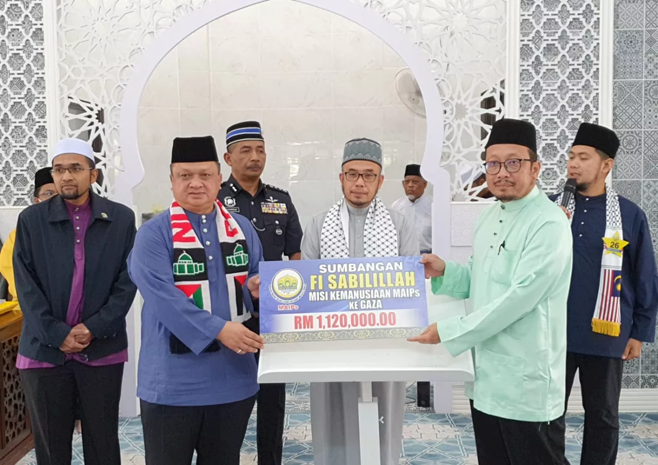 MAIPs serah RM1.12 juta untuk Palestin