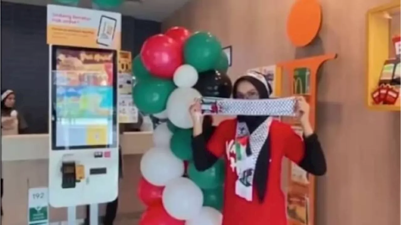 Upaya McDonald's Hias Gerai Bernuansa Palestina Malah Disemprot Warganet