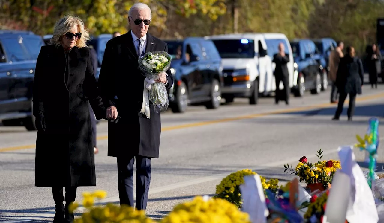 Joe Biden calls for 'common sense' gun reform Lewiston, Maine, where Robert Card killed 18