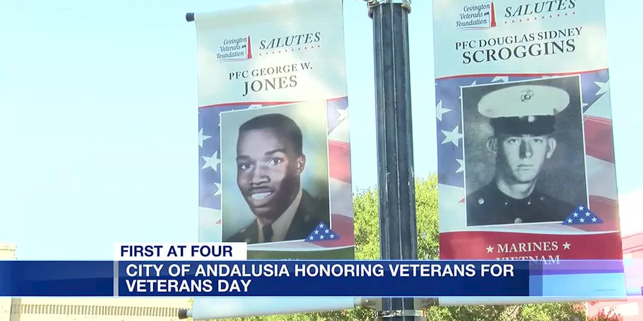 City of Andalusia celebrates veterans in many ways