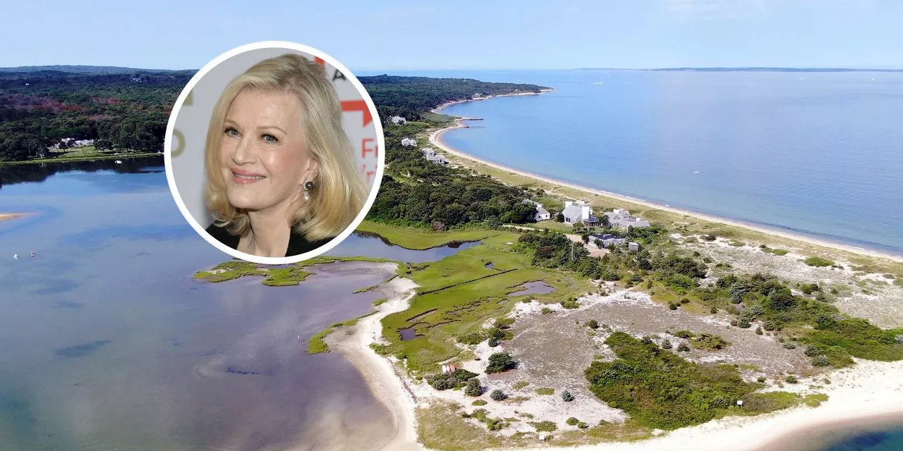 Diane Sawyer’s Martha’s Vineyard Home Sells for Just Shy of $24 Million Asking Price