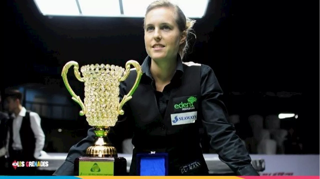 Wendy Jans, championne de billard au palmarès bien rempli