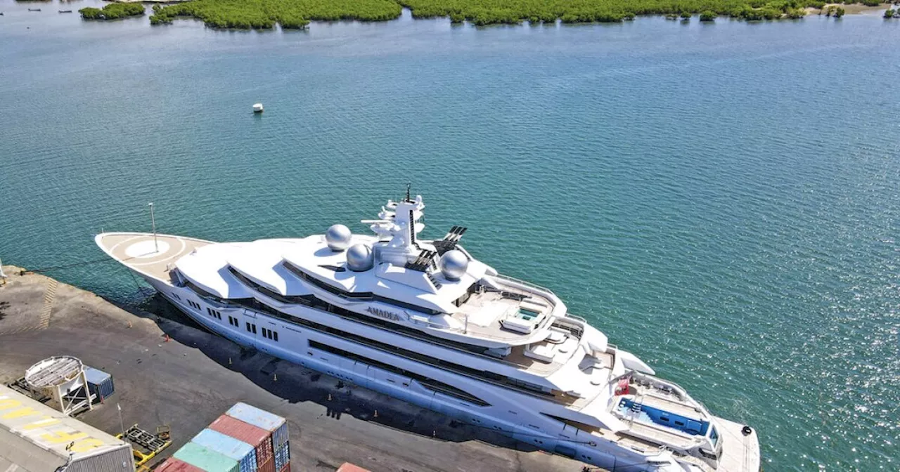 Federal government moves to confiscate mega yacht seized from alleged Russian oligarch