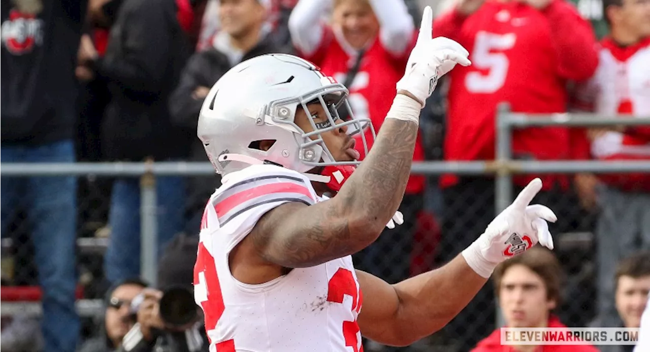 Explosive Carries And a Thrilling Catch-and-Run Mark Another Huge Performance for Ohio State's TreVeyon Henderson