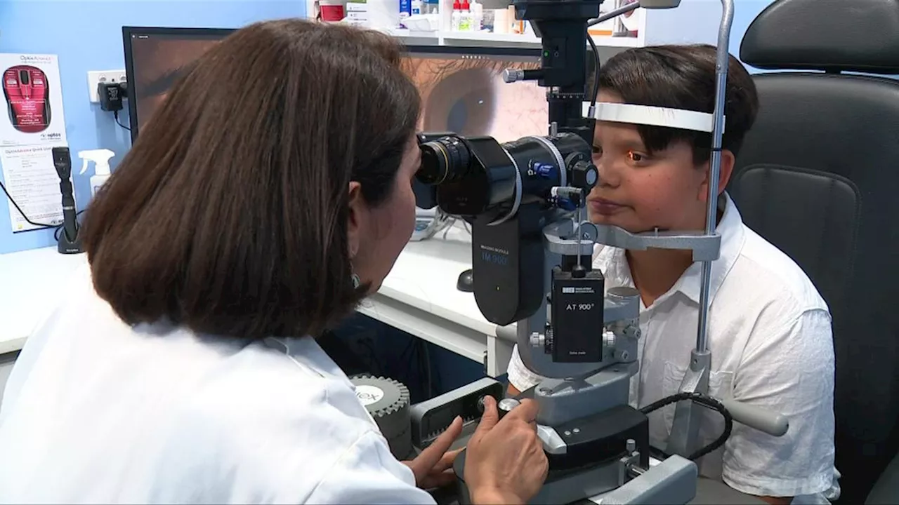 Ophthalmic surgeon concerned by rates of eye disease such as pterygium in children