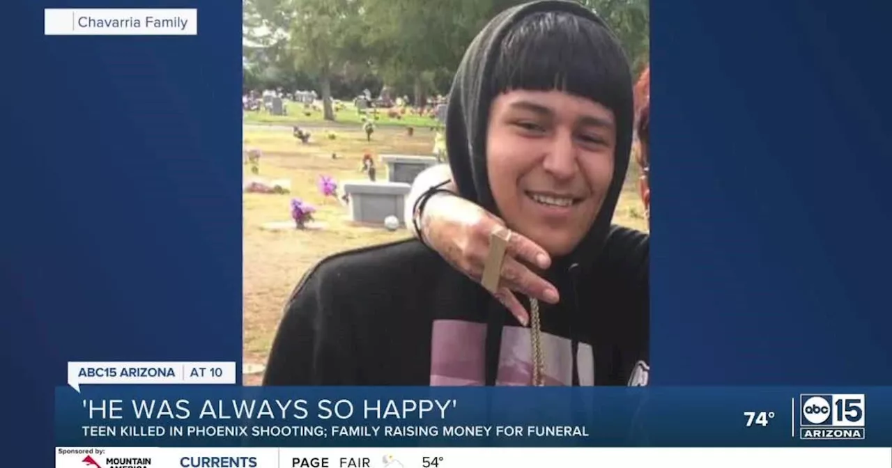 Family holds fundraiser for teen killed in West Phoenix