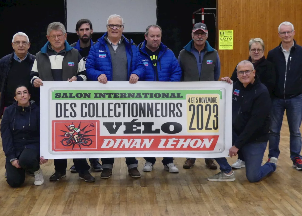 Salon des collectionneurs vélo : premiers tours de roue à Dinan