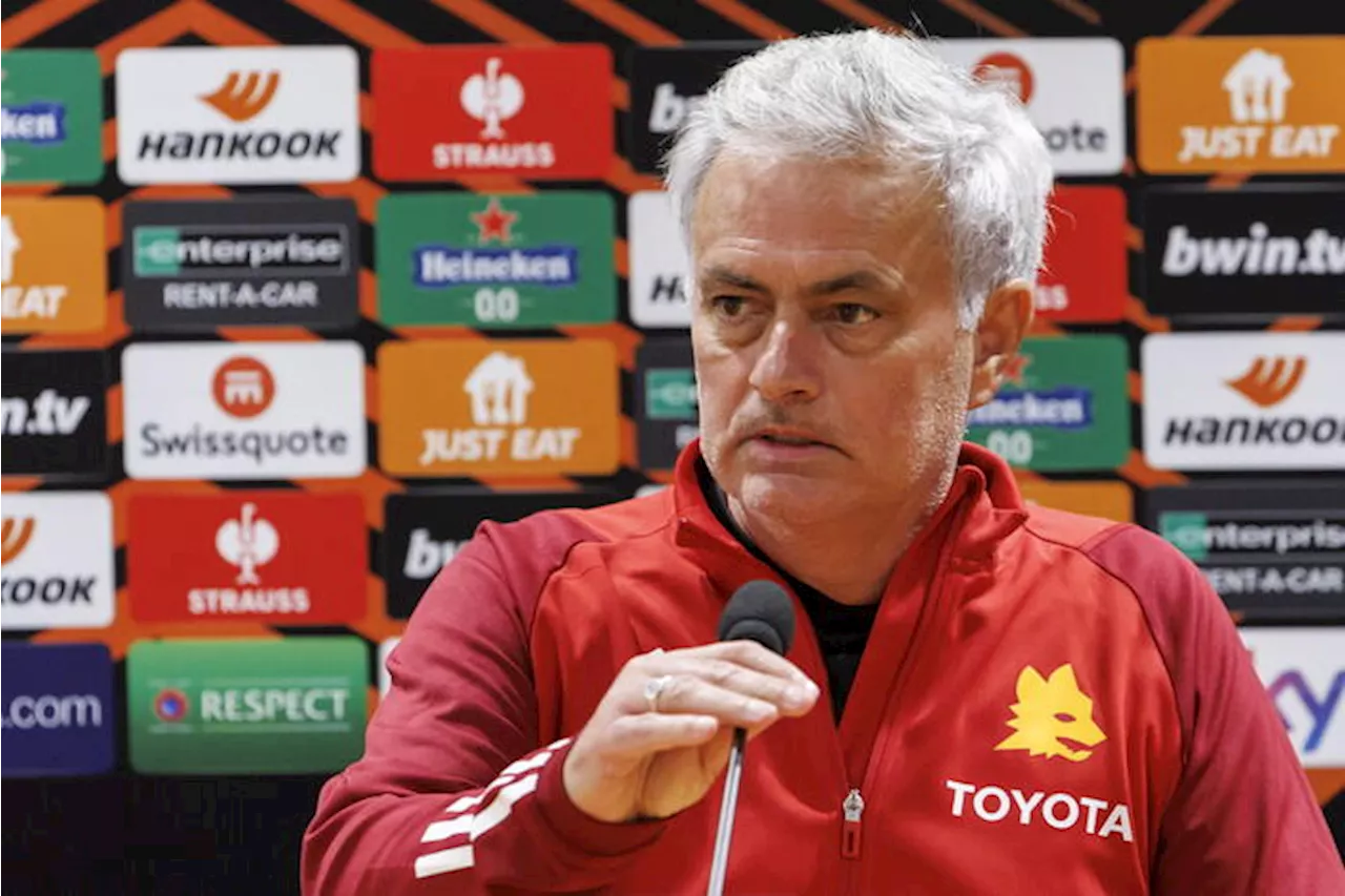 Serie A: Mourinho, 'Roma veramente penalizzata dal calendario'