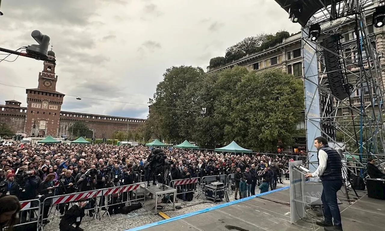 Il conflitto in Medio Oriente e le due piazze di Milano