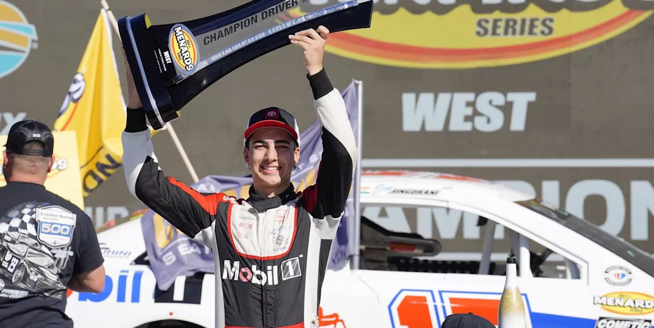 Sean Hingorani Rides Third-Place Phoenix Finish to Historic ARCA Menards Series West Title