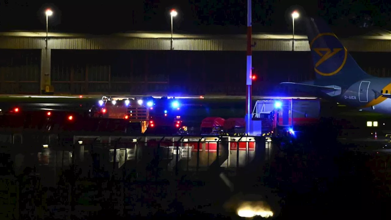 Hamburger Flughafen gesperrt - Bewaffneter durchbricht Tor