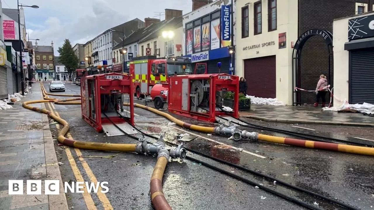 Flooding: Water pumping starts in Downpatrick as businesses wait