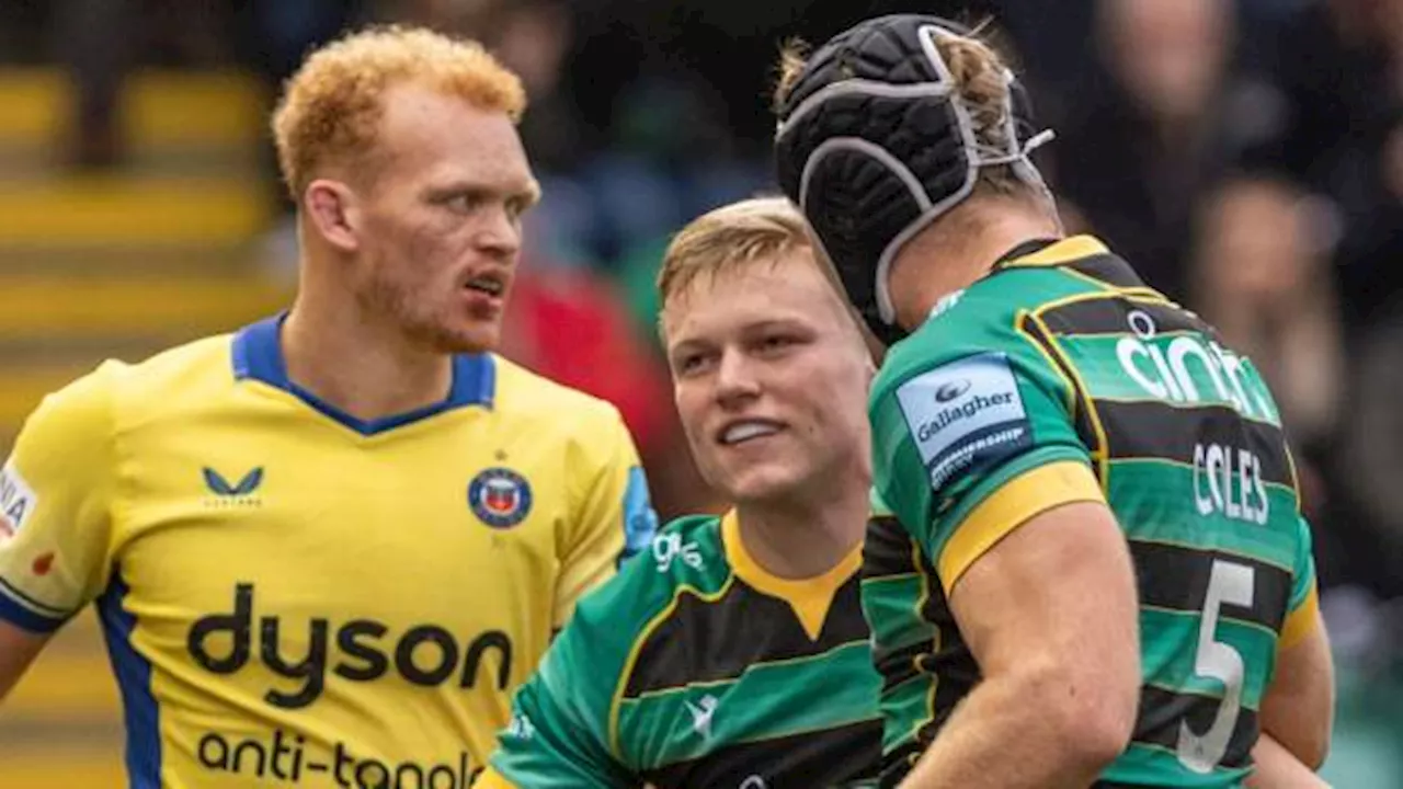 Northampton Saints hold on to beat Bath