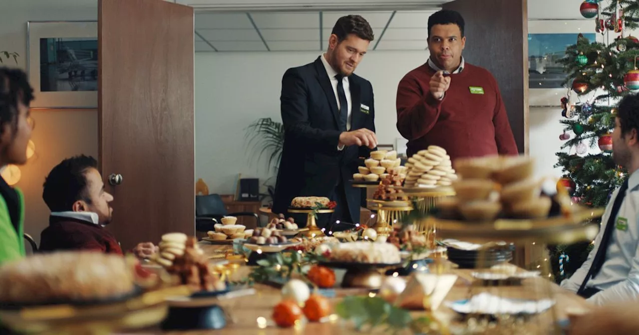 Michael Bublé steals show in Taika Waititi Christmas ad for Asda