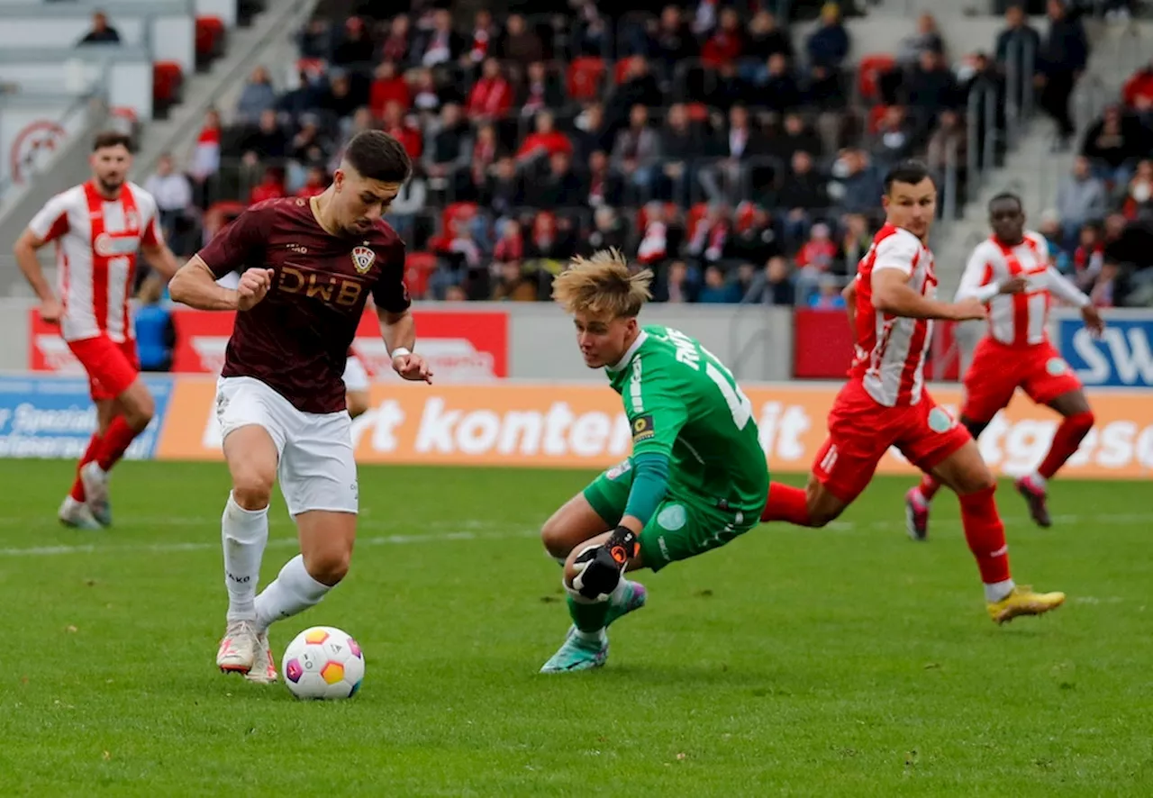 BFC Dynamo verpasst Sprung an die Spitze, kassiert in Erfurt eine Niederlage