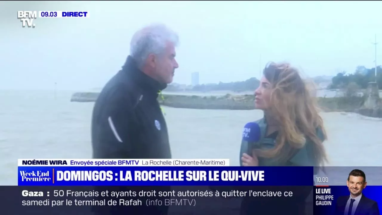 Jean-François Fountaine, maire 'DVG' de La Rochelle: 'On a beaucoup appris de toutes ces tempêtes, il y a moins de dégâts, moins de problèmes humains qu'à l'époque'