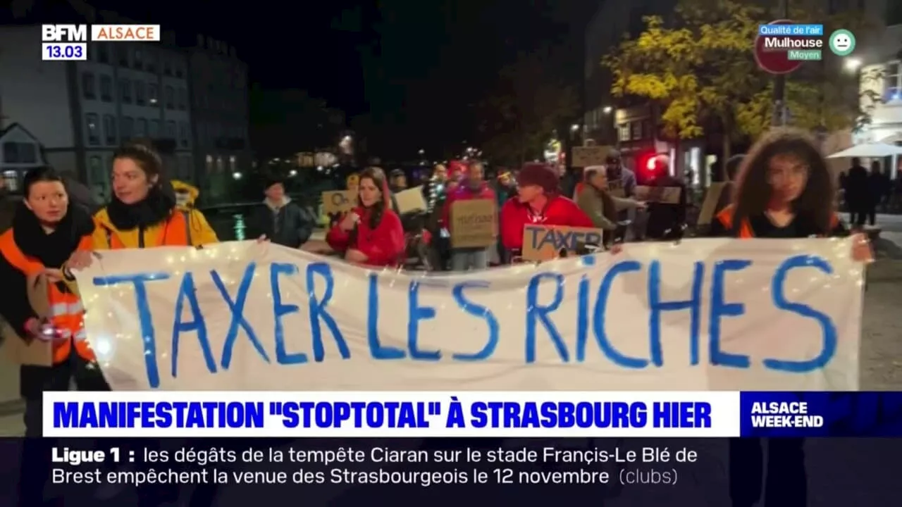 Strasbourg: une manifestation pour 'taxer les riches'