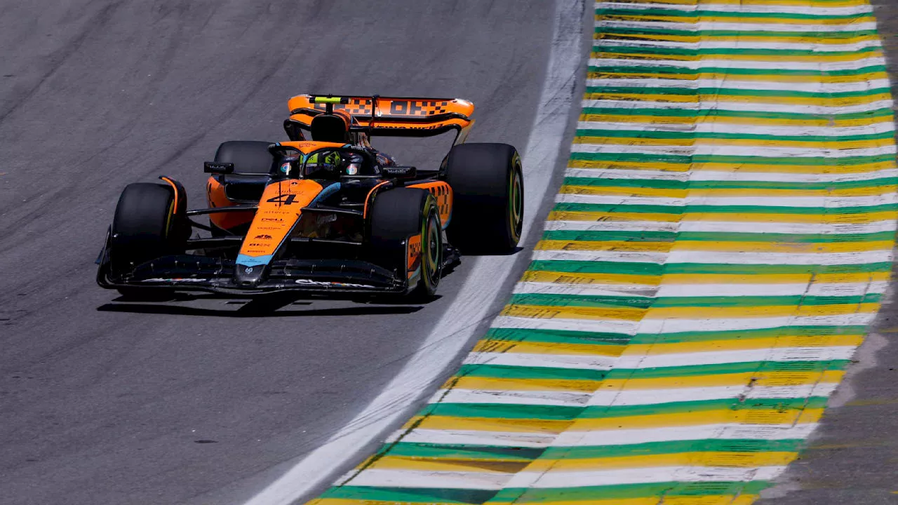 Formel 1 in Brasilien: Lando Norris holt die Mini-Pole von São Paulo